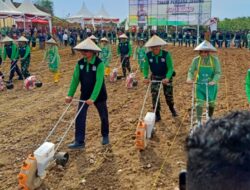 Pj Bupati Aceh Utara dan Pangdam IM Tanam Perdana Program I’M Jagong
