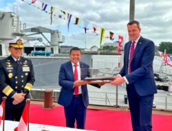 Wamenhan Hadiri Delivery MCMV Ship di Jerman