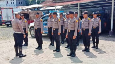 Satlantas Lhokseumawe Latih Siswa SPN Tentang Penanganan Laka Lantas