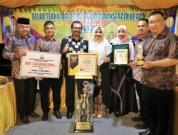Aceh Utara Berhasil Raih Dua Piala Pada Ajang Gelar TTG Aceh di Jantho