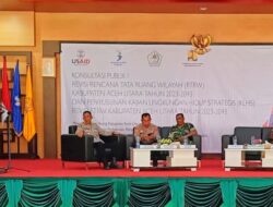 Aceh Utara Gelar Konsultasi Publik untuk Revisi RTRW dan KLHS 2023 – 2043
