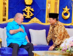 Menhan Prabowo Bertemu Sultan Johor, Diskusikan Kerja Sama Pertahanan