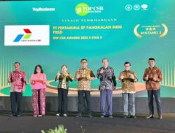 Pertamina EP Pangkalan Susu Field Raih Penghargaan TOP CSR Awards 2023