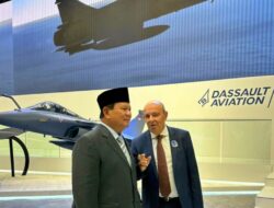 Menhan Prabowo Hadiri Paris Air Show 2023, Miniatur Rafale Indonesia Dipamerkan