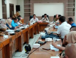 Pimpin Rakor Evaluasi Renja TJSLP Triwulan I,  Pj Bupati Paparkan 4 Prioritas