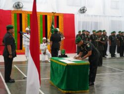 Danrem 011/LW Pimpin Sertijab Dua Dandim dan Penerimaan Kasrem 011/LW