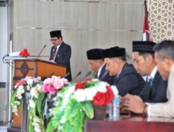 Pj Bupati Aceh Utara Sampaikan LPJ APBK 2022