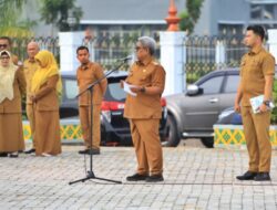 Pimpin Apel Perdana, Pj Bupati Mahyuzar Ajak ASN dan Pejabat Fokus  pada 4 Prioritas