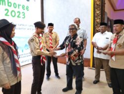 Pj Bupati Berangkatkan 3 Duta Pramuka Aceh Utara ke Jambore Dunia di Korsel