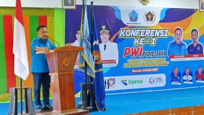 Akhiri Era Balai, PWI Pidie Jaya Naik Status
