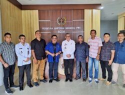 Kadiv Keimigrasian Kemenkumham Aceh Silaturrahmi ke PWI Aceh