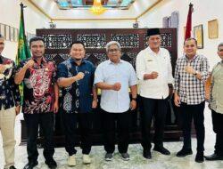 Pj Bupati Terima Audiensi Komisioner Panwaslih Aceh Utara di Pendopo