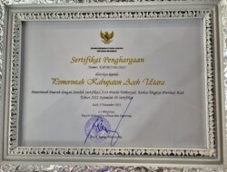 Aceh Utara Terima Penghargaan dari KPK