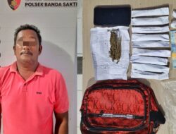 Polisi Ringkus Pengedar Narkoba dan Amankan 12 Paket Ganja di Lhokseumawe