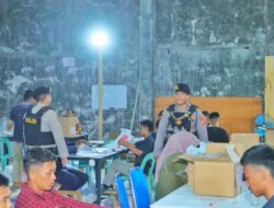 Polres Lhokseumawe Jamin Keamanan Proses Pelipatan Surat Suara