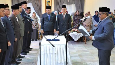 Jelang Pemilu, Pj Bupati Aceh Utara Geser Posisi 8 Pejabat JPT Pratama