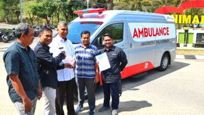 Unimal Kembali Terima 1 Unit Mobil Ambulance dari PT Pertamina