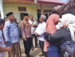 Kapolsek Dewantara Dampingi Kunjungan Pj Bupati Aceh Utara ke Rumah Korban Kekerasan Seksual