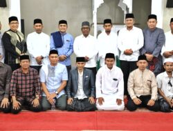 Safari Ramadhan 1445 H, Pj Bupati Aceh Utara Kunjungi Masjid Nurul Huda Seunuddon