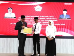 Pj Walikota Lhokseumawe Serahkan SK 141 PPPK Formasi 2023