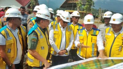 Mahyuzar Damping Pj Gubernur Aceh Tinjau Progres Pembangunan Bendungan Keureutoe