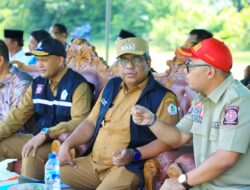 Pj Bupati Aceh Utara Kukuhkan Pengurus Kampung Siaga Bencana