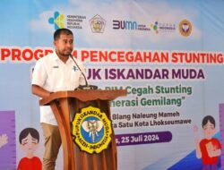 Pemko Lhokseumawe dan PT PIM Launching Rumoh Gizi Gampong dan Sosialisasi Stunting