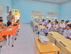 Polres Aceh Utara Beri Penyuluhan Kamtibmas di SMK Negeri 1 Baktiya