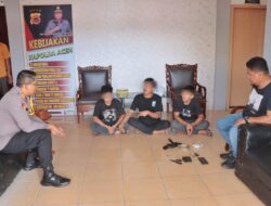Polisi Ringkus Tiga Pelaku Pelempar Truk di Aceh Utara