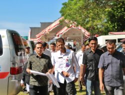 Pemko Lhokseumawe Gelar Apel Kendaraan Dinas Roda 4 di Lapangan Hiraq