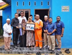 PT PIM Serahkan Bantuan Rumah Sehat Sederhana Unit ke 295 di Gampong Tambon Baroh