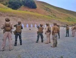 Marinir Indonesia dan Amerika Lanjut Latihan Tembak Reaksi di California