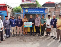 Dukung Pemberdayaan Ekonomi, PT PIM Serahkan 7 Booth Container di Dewantara