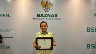 Wali Kota Lhokseumawe Raih BAZNAS Award 2025