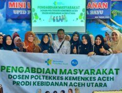 Poltekkes Kemenkes Aceh Latih Pemanfaatan Buku KIA kepada Kader Posyandu
