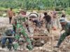 TNI AD Percepat Pembangunan Jembatan Gantung Perintis Garuda di Aceh Tenggara