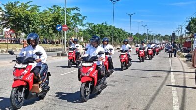 Pemkab Aceh Utara Serahkan 852 Unit Sepeda Motor untuk Imum Gampong