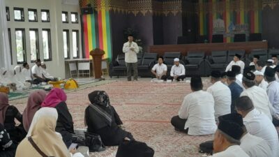 Pj Walikota Lhokseumawe Peusujuk 24 Jamaah Haji Dari Kalangan Pendidikan