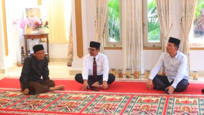Masih Dalam Suasana Idul Adha 1444 H,  Pj Bupati Silaturrahmi dengan Ulama
