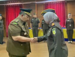 Kajari Aceh Utara Pimpin Sertijab Kasi Intelijen