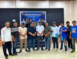 Konferensi ke VI, Kasmedi Kembali Jadi Ketua PWI Inhu Masa Bakti 2023-2026