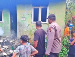 Rumah Warga Simpang Keuramat Hangus Terbakar, Diduga Korsleting Listrik