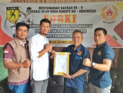 Mashuri Terpilih Sebagai Ketua FORKI Bener Meriah Periode 2025-2029