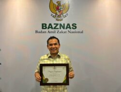 Wali Kota Lhokseumawe Raih BAZNAS Award 2025