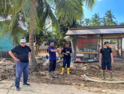Pasca Banjir, PT Abad Jaya Buka Akses Jalan Krueng Mane – Sawang