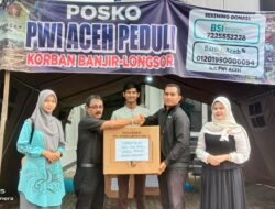 Distribusi Bantuan untuk Anggota PWI Aceh Terdampak Bencana Berlanjut