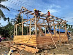 UGM Bangun 100 Unit Huntara di Aceh Utara