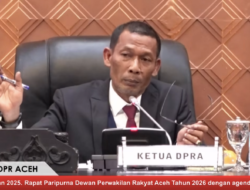 Paripurna DPRA: LKPJ Gubernur 2025 Dikaji, Pansus Dibentuk
