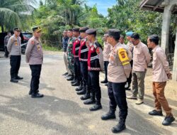 Polres Lhokseumawe Amankan Eksekusi Tanah dan Bangunan di Syamtalira Bayu