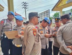 Propam Polres Lhokseumawe Sidak Jajaran Polsek Banda Sakti dan Muara Dua
